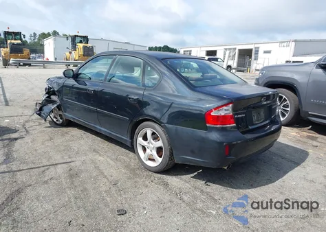 2009 Subaru Legacy 2.5I z USA, uszkodzony, nr VIN 4S3BL616497230005
